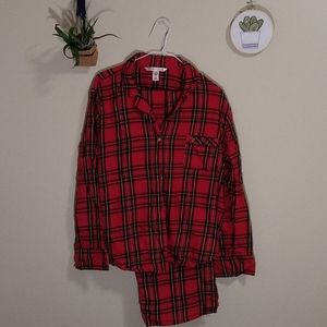 VS flannel pajama set